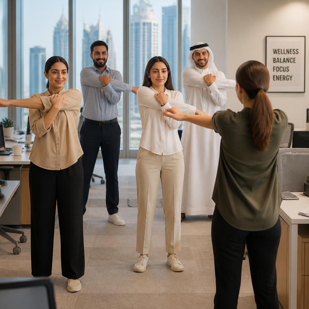 Corporate wellness program in Dubai